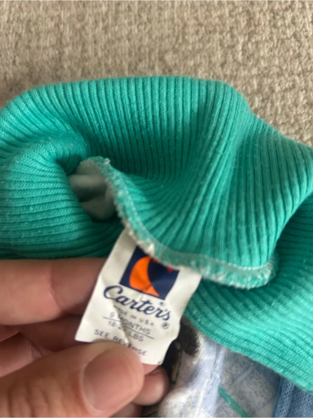 Set of Vintage Baby Boy Clothes